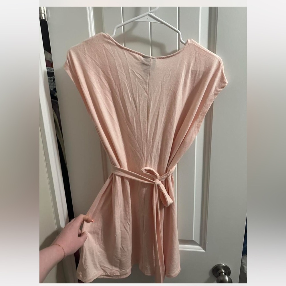 Pink babydoll top